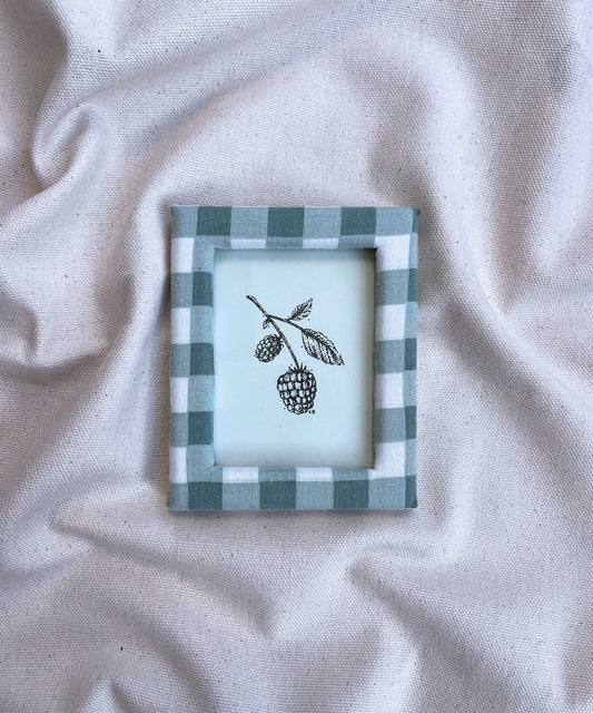 Mini Gingham Blackberry